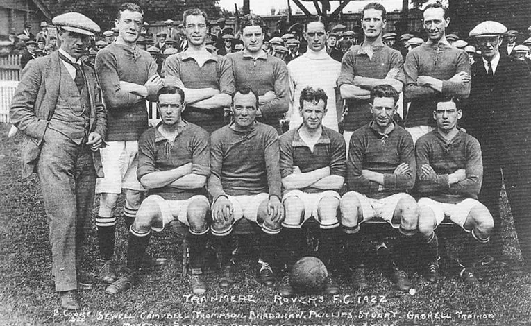 Đội hình Tranmere Rovers vào năm 1922, một khoảnh khắc lịch sử của câu lạc bộ