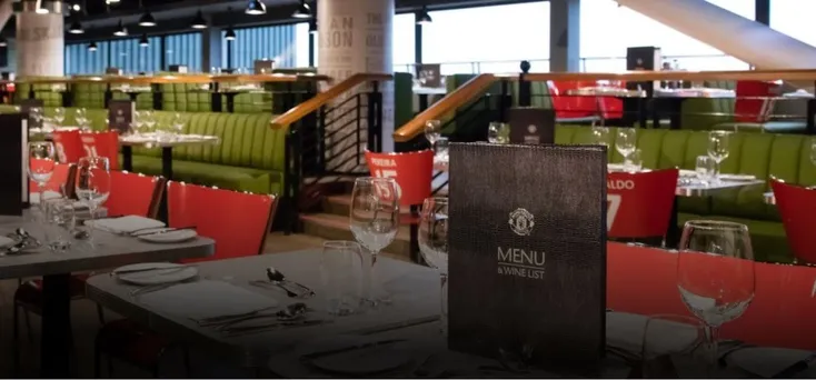 Khu vực Hospitality tại Old Trafford, nơi đẳng cấp gặp gỡ đam mê